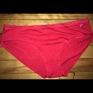 Victoria Secret red “Let’s Dance” panties XL